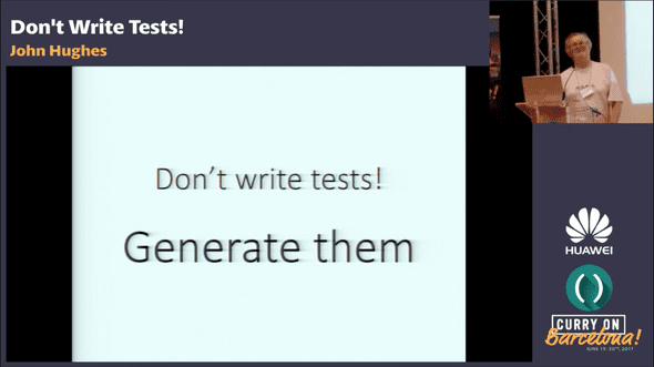 Don't write tests! Generate them!